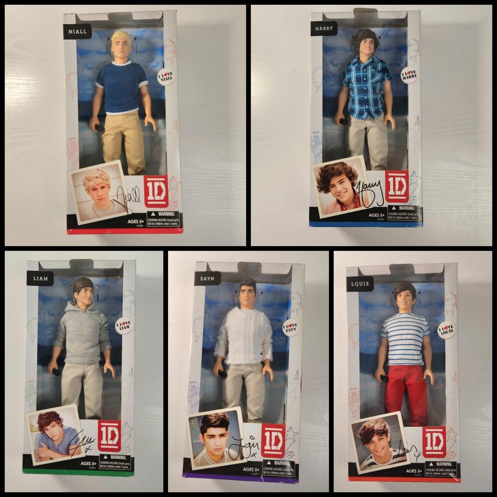 Hasbro One Direction Dolls Set - What Makes You Beautiful Collection - 2012